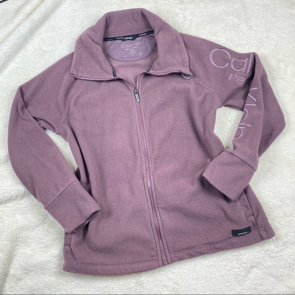 Calvin Klein Performance Fleece Zip Up Large